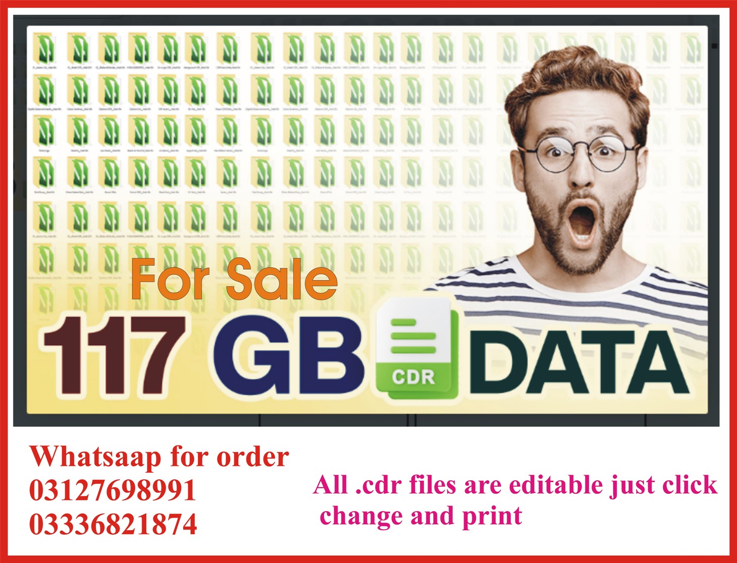 117 gb data for sale small